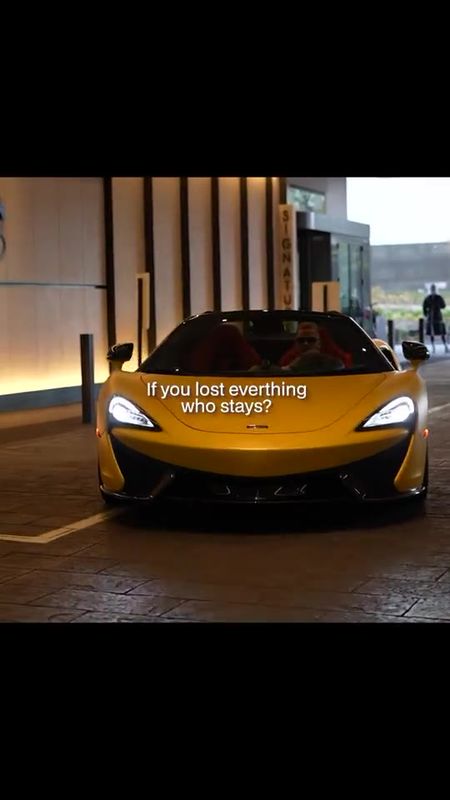 If you lost everything, who stays?